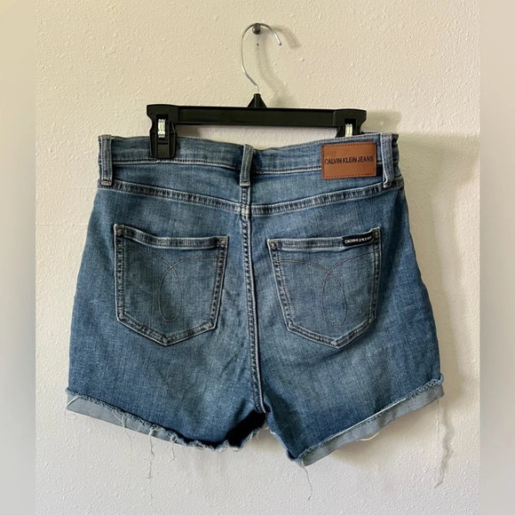 Calvin Klein Jeans Vintage Repreve High Rise Short - Size 4 - Picture 5 of 6
